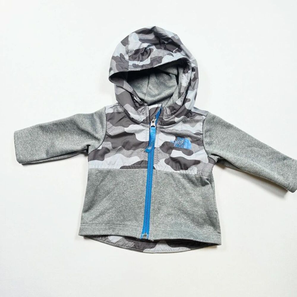 The North Face Baby Boy Size 0-3m Zip Up Hoodie EEUC